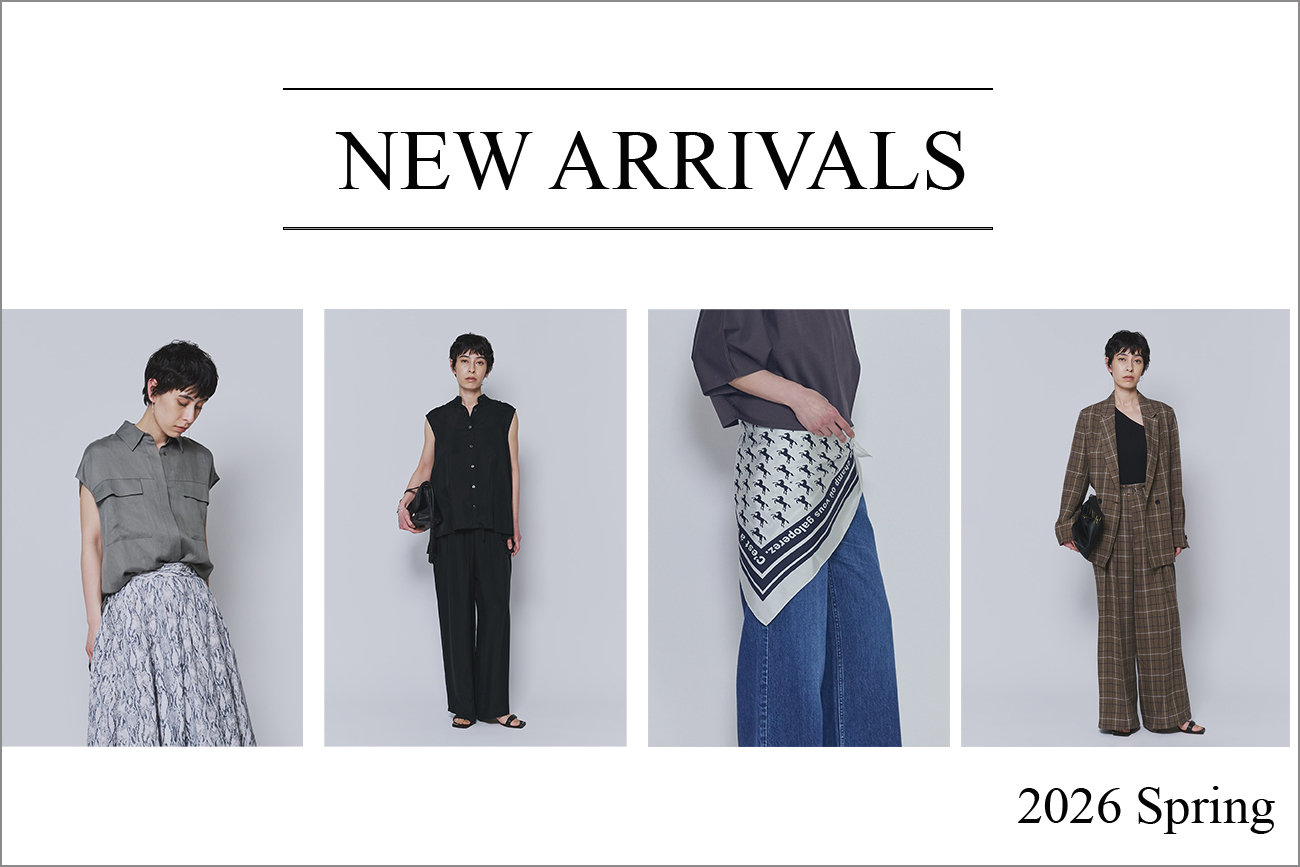 【4/9】Coming Soonアイテムも入荷！今週の新作をご紹介