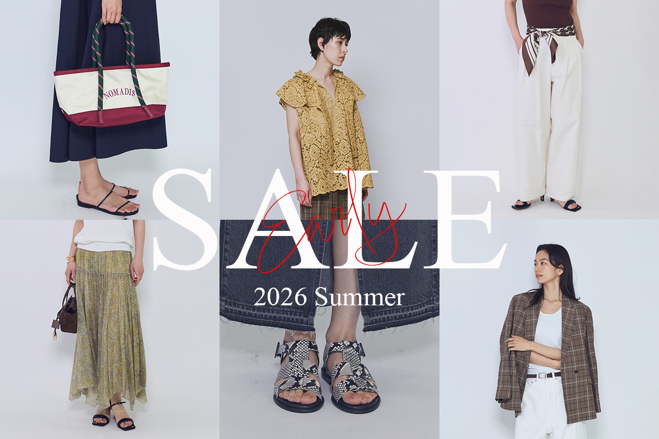 【SUMMER SALE】WEB先行セールスタート！