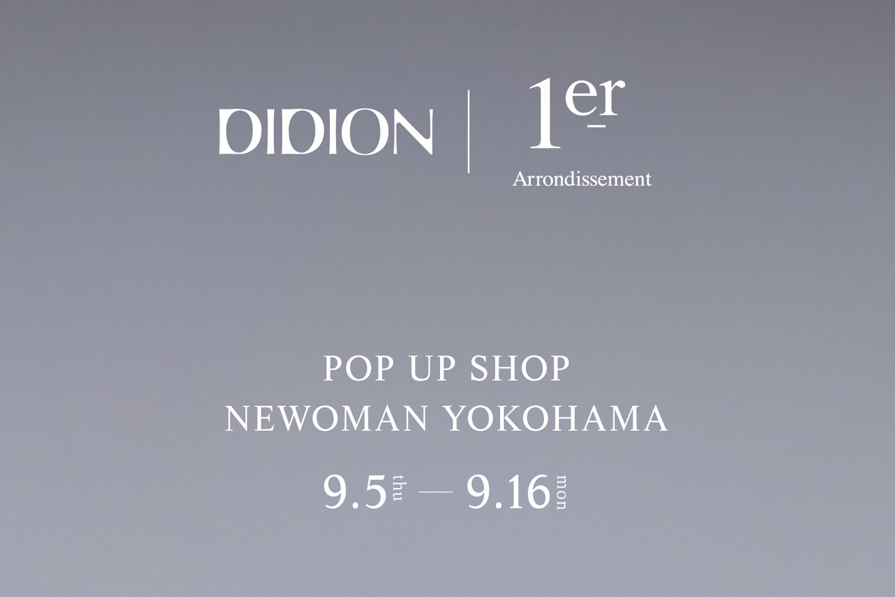 DIDION POP UP SHOP