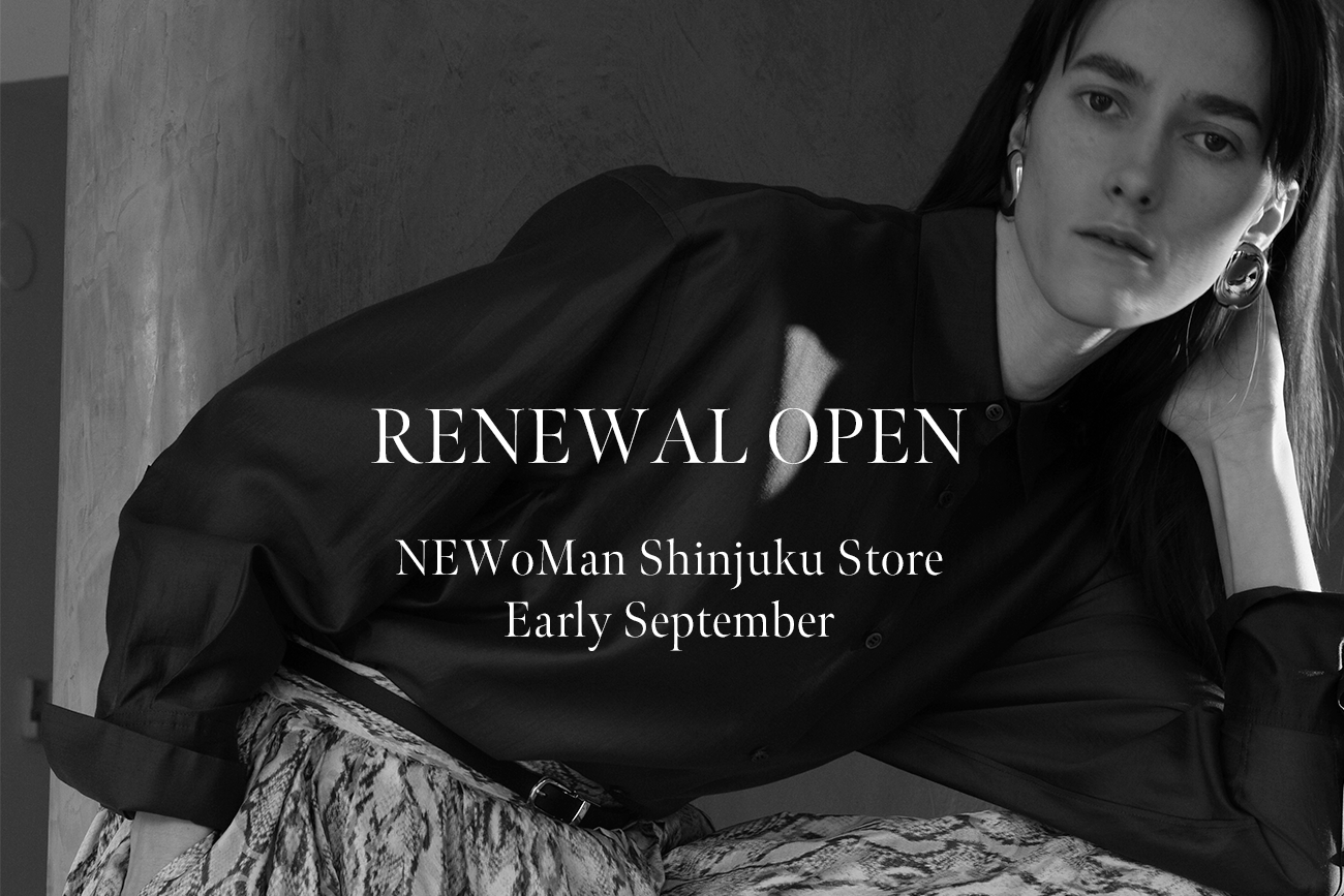 NEWoMan新宿店 リニューアルのお知らせ